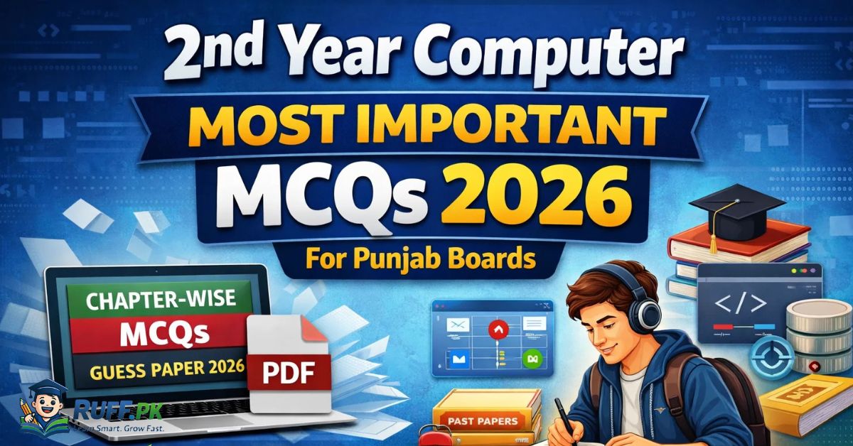 2nd Year Computer Most Important MCQs 2026