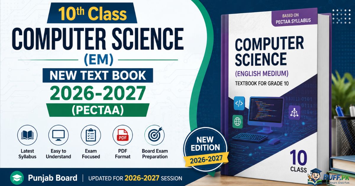 10th Class Computer Science (EM) New Text Book 2026-2027 (PECTAA) PDF Download