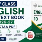 Download 10th Class English New Text Book 2026-27 PECTAA PDF