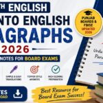 12th English Urdu Into English Paragraphs 2026 PDF
