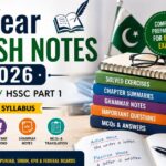 1st Year English Notes 2026 PDF Download for Punjab, Sindh, KPK & Federal Boards