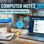 Class 9 Computer Notes 2026 PDF download for Punjab Board new syllabus with solved exercises and MCQs.